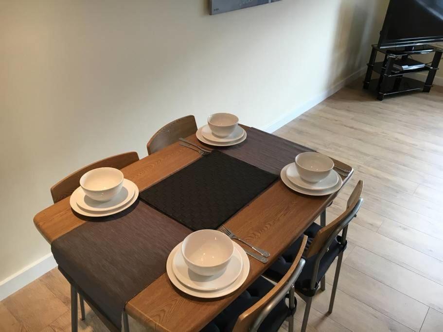 Ferienwohnung Executive 2 Bed 2 Bath - Free Parking Glasgow Exterior foto