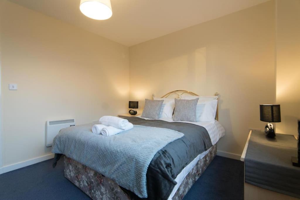 Ferienwohnung Executive 2 Bed 2 Bath - Free Parking Glasgow Exterior foto